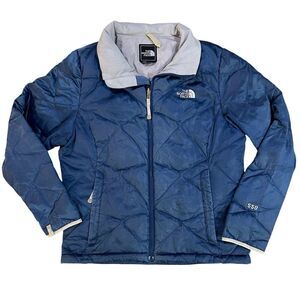 The North Face Women's Navy and Light Gray Ski Jacket